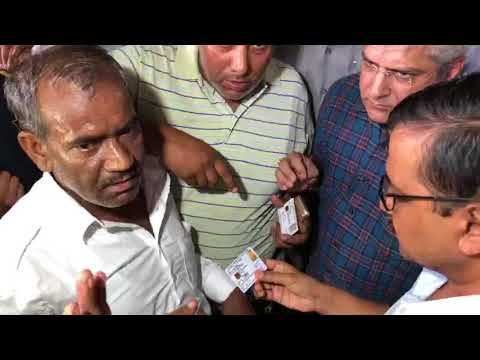 Delhi CM taking direct feedbacks from the end users , auto drivers at Burari Transport Authority