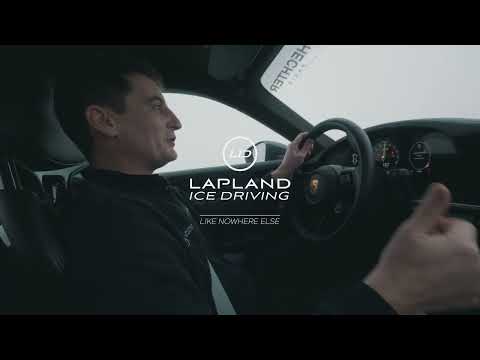 Sepang Circuit on Ice - Porsche 911 GT3 Touring Hot Lap | Lapland Ice Driving