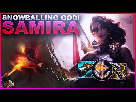 SAMIRA IS A SNOWBALLING GOD! | League of Legends