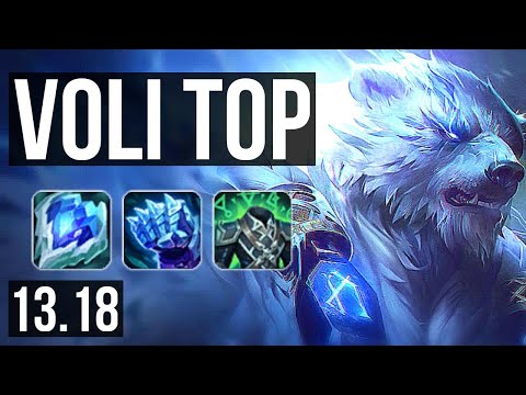 VOLI vs YONE (TOP) | Penta, Legendary, 11/3/7 | EUW Master | 13.18