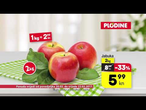 Plodine akcija za početak tjedna do 22.2.2017.