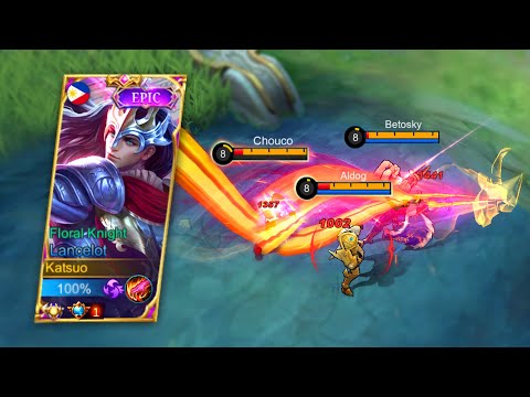 LANCELOT NEW BEST BUILD 2022 TUTORIAL ( INSANE DAMAGE )