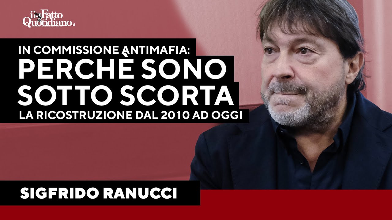 Killer, minacce e intercettazioni. Ranucci racconta le ragioni per cui è sotto scorta dal 2010