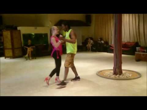 Jojo and Mickaela - demo at Dubai Kizomba Beach Festival 2016