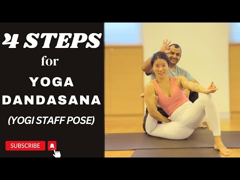 How to do Yoga Dandasana (Yogi Staff Pose) | Advanced yoga pose for hip opening