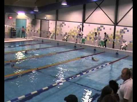 Lars, Rick, Cédric en Fekri BSK 2010 4x50m wisselslag 2010 11 27 21 00 22