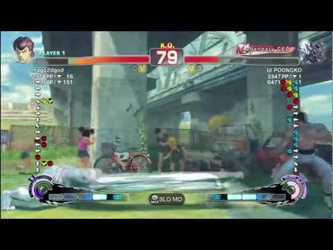 SSFIV AE: Poongko (Seth) vs Mago (Fei Long) #1 TRUE-HD QUALITY