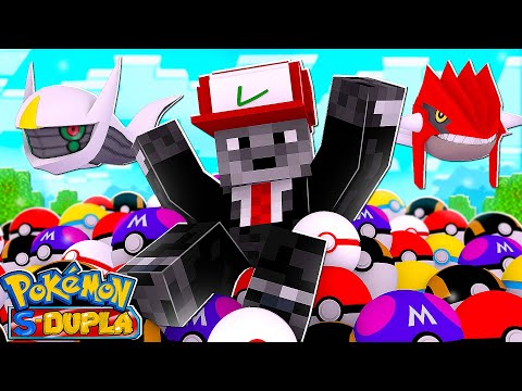 Minecraft Pixelmon S em Dupla #2 Fiquei Muito Rico no Mundo de Pokemon e Arceus Apareceu!