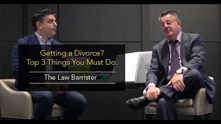Divorce in Ontario - 3 Essential Things You Should Do