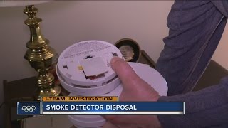 Recycling smoke detectors could cost you