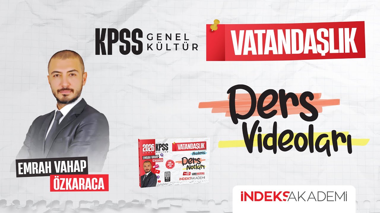 2 - 2026 KPSS - Vatandaşlık - Temel Hukuk Bilgisi (Hükümsüzlük Halleri) - Emrah Vahap ÖZKARACA