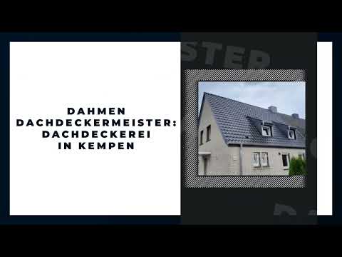Dahmen Dachdeckermeister YouTube-Vdeominiatur 7