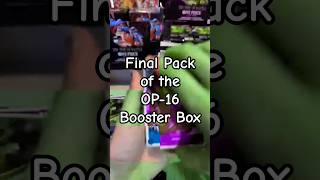 Day 27 OP-16 One Piece TCG — Final Pack of the Booster Box #op #cards #tcg #onepiece #anime