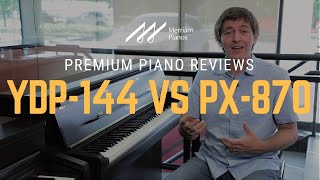 Video thumbnail for 🎹Yamaha YDP-144 vs Casio PX-870 Digital Piano Review, Comparison, & Demo🎹 by Merriam Music