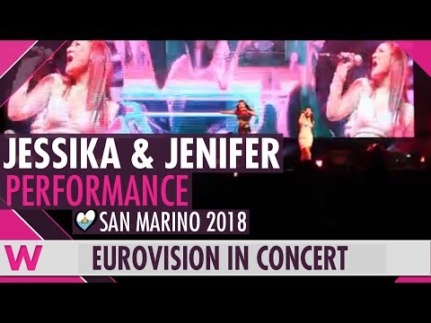 Jessika feat. Jenifer Brening "Who We Are" (San Marino 2018) LIVE @ Eurovision in Concert 2018