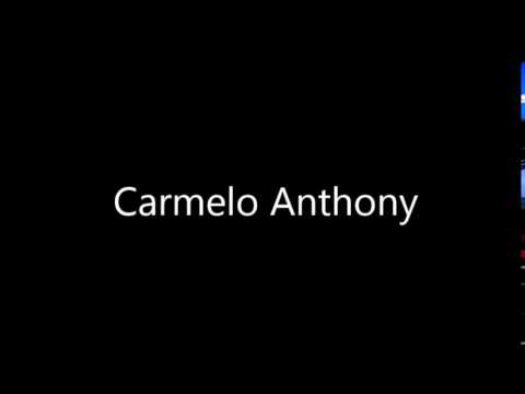 How to Pronounce Carmelo Anthony