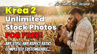 My Secret to Unlimited Free Stock Photos using Krea 2 and Flux 2 Klein in ComfyUI