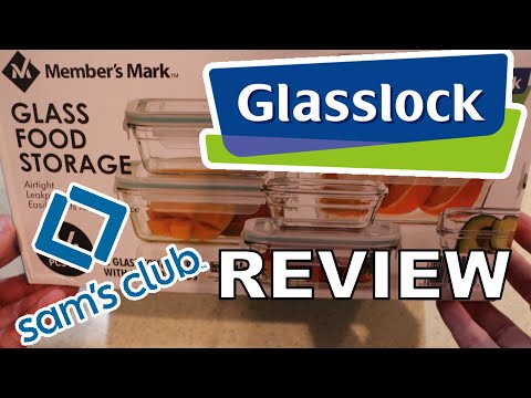 Glasslock Container Set 9-Piece Tempered