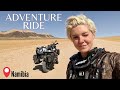 Solo Adventure Ride Through Namib Desert EP 134