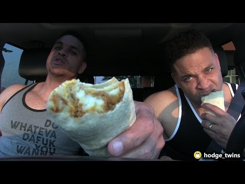 Eating Taco Bell Cheesy Potato Burrito | Food Review |...