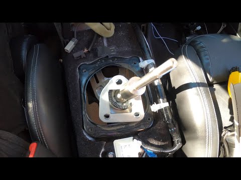 Short shifter (Torque Solution) install for Gs and Zs. Fast shifting!!!