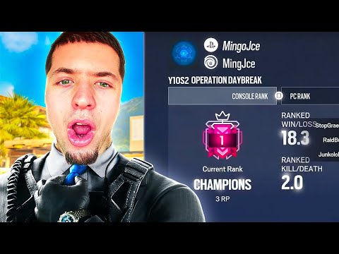 I HIT #1 CHAMP IN SIEGE X WITH A 2.0 KD