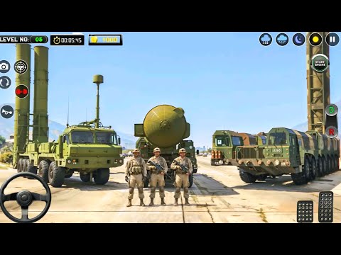 Military Truck Driving Games 🚚 | Army Truck Offroad Cargo Simulator Gameplay