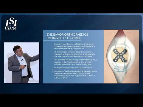 Greg Parranto, Endeavor Orthopaedics - Patella plating system with built-in soft-tissue repair | LSI USA '26