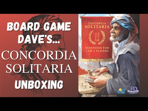Concordia: Solitaria - Unboxing