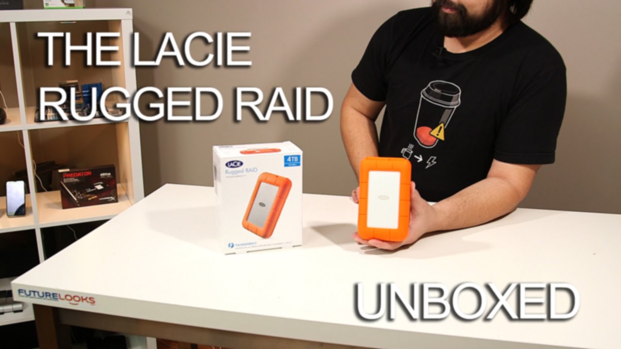 Внешний жесткий диск LaCie STFA4000400 4TB Rugged RAID Thunderbolt &  USB 3.0 2,5"