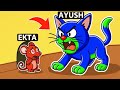 CAT Vs MOUSE HIDE AND SEEK Between Ayush And Ekta