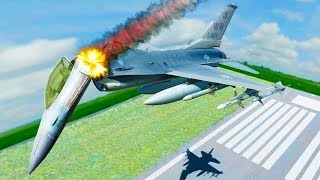 Fighter Jet Ripped Apart Mid Flight - Disassembly 3D New Update Gameplay