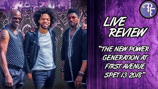 New Power Generation at First Avenue - Sept 13 2018 - Review