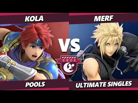 Code Crimson 3 - Kola (Roy) Vs. Merf (Cloud) Smash Ultimate - SSBU