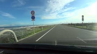 【千葉県・九十九里町・作田海水浴場~白子町・中里海水浴場】〔車載動画〕※2026年08月16日(日)