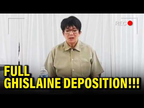 🚨FULL Ghislaine Maxwell VIDEO DEPOSITION in CONGRESS
