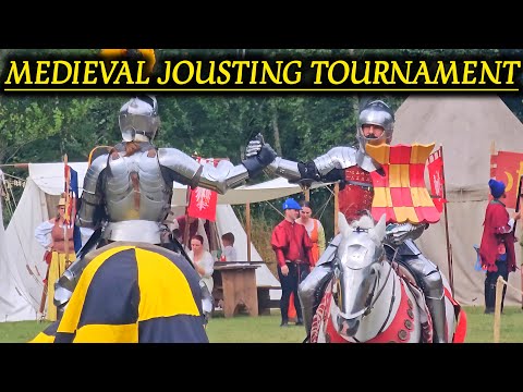 EPIC ACTION and THRILLING COMBAT at Arundel Castle International Medieval Jousting Tournament 2025