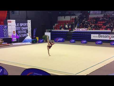 Alice Ruel - Nat C 18 ans et + - France Besançon 2018