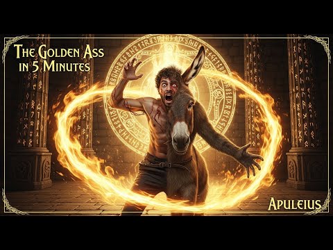 The Golden Ass in 5 Minutes | The First Novel in Human History | Classic World Stories