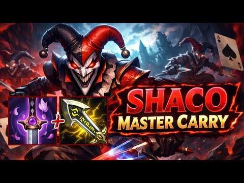 Youmuus Rush Shaco carrying Master - S15 Ranked [League of Legends] Full Gameplay - Infernal Shaco
