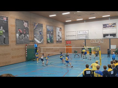 2023-11-04 - Donitas H1 pakt set van Dros-Alterno Heren 1