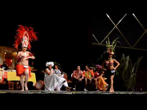 Vintage Tahitian Dance  - Josie & Michelle