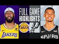 LAKERS at SPURS | FULL GAME HIGHLIGHTS | December 13, 2023