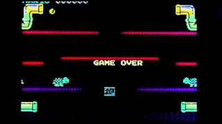 Mario Bros on Sinclair ZX Spectrum. Gameplay & Commentary