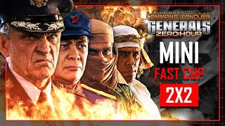 🔴Огляд матчів Mini Fast Cup 2X2 ► C&C Generals Zero Hour