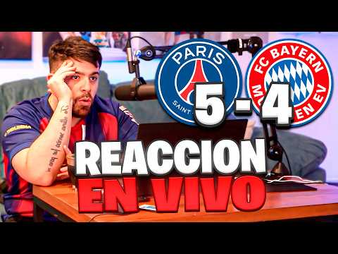 LA COBRA REACCIONA EN VIVO A LAS MEJORES SEMIFINALES DE LA HISTORIA: PSG 5-4 BAYERN EN CHAMPIONS