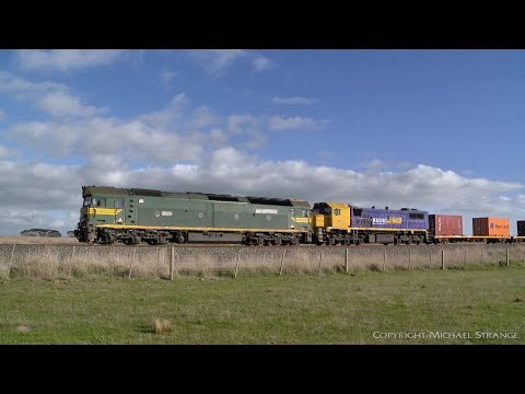 7904V Merbein (Mildura) Container Train - PoathTV Australian Railways