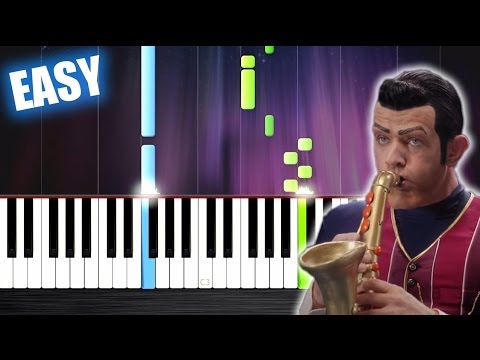 We Are Number One but it's the EASY Piano Tutorial by PlutaX