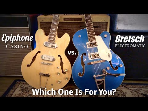 Epiphone Casino vs Gretsch Electromatic