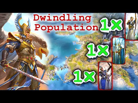 Dwindling Population - 1 x Each Unit - Eltharion  -  Legendary Total War: Warhammer